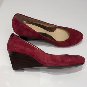 Calvin Klein wedge pumps